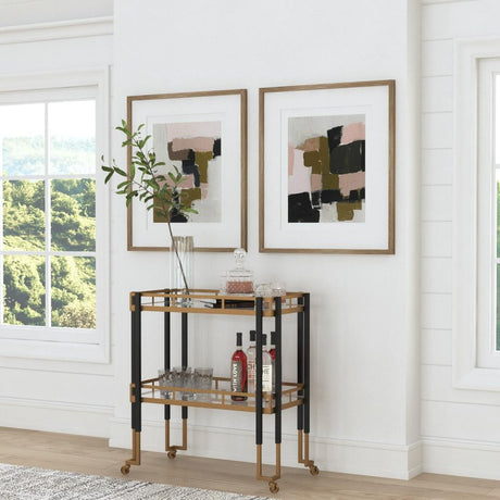 Uttermost Color Block Framed Prints - Set Of 2 - Home Elegance USA