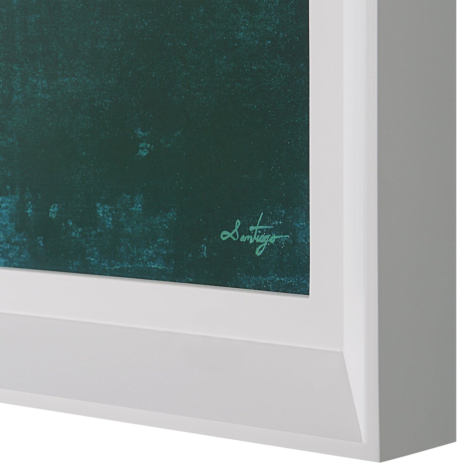 Cancun Teal Framed Print | Uttermost | Home Elegance USA