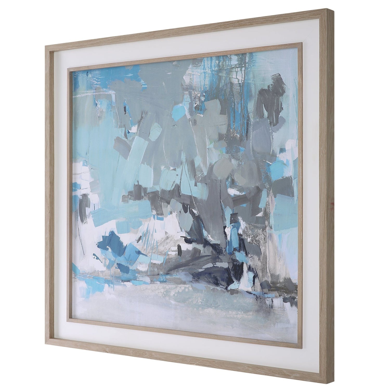 Uttermost Misty Moonlight Abstract Framed Print - Home Elegance USA