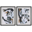 Uttermost Winterland Abstract Prints - Set Of 2 - Home Elegance USA