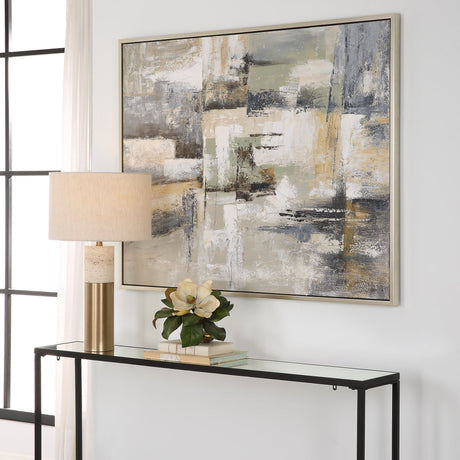 Uttermost Intuition Hand Painted Abstract Art - Home Elegance USA