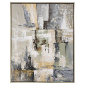 Uttermost Intuition Hand Painted Abstract Art - Home Elegance USA