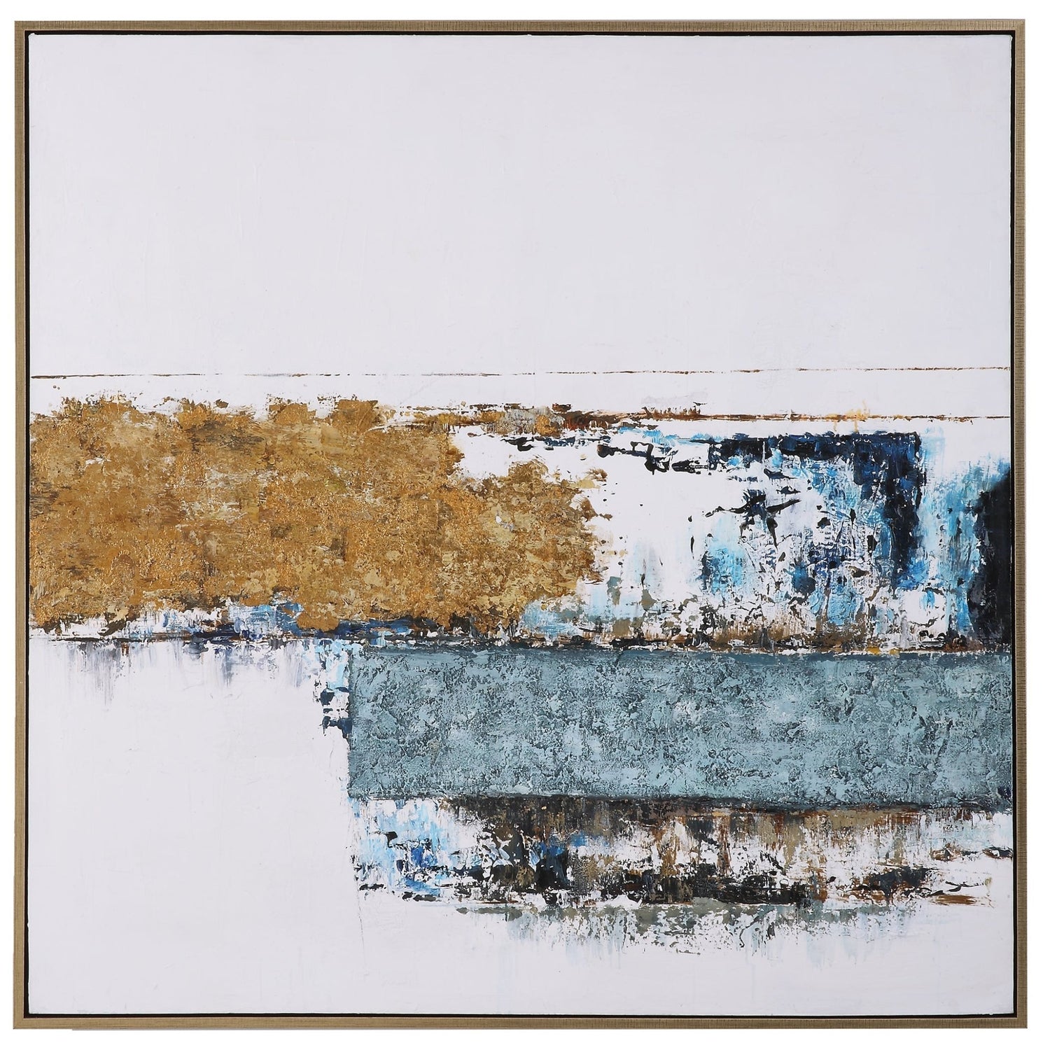 Uttermost Stacked Against Hand Painted Canvas - Home Elegance USA