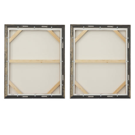 Uttermost Color Theory Framed Abstract Art - Set Of 2 - Home Elegance USA