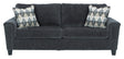 Abinger Contemporary Queen Sofa Sleeper in Smoke by Ashley Furniture Ashley Furniture