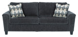 Abinger Contemporary Queen Sofa Sleeper in Smoke by Ashley Furniture Ashley Furniture