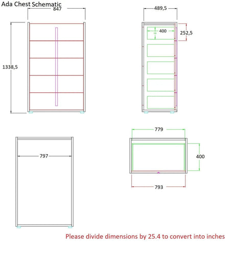 Ada Modern Bedroom Set | J&M - Q,D,M,1N - 17448 - Home Elegance USA - 13