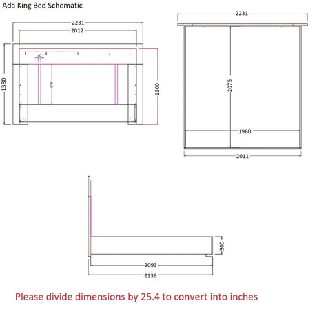 Ada Modern Bedroom Set | J&M - Q,D,M,1N - 17448 - Home Elegance USA - 16