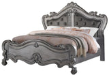 Adriana 6Pc Transitional Bedroom Set in Gray Finish by Cosmos Furniture Cosmos Furniture