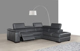 Agata Premium Leather Sectional by J&M Furniture J&M Furniture