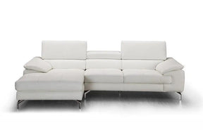Alice Premium Leather Sectional | J&M