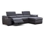 Allegra Premium Leather Sectional by J&M Furniture J&M Furniture