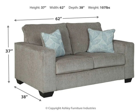 Altari Alloy Sofa And Loveseat | Ashley - 8721435 - 38 - Home Elegance USA - 8