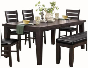 Ameillia Dining Table in Dark Gray ‎586GY-82 | Homelegance