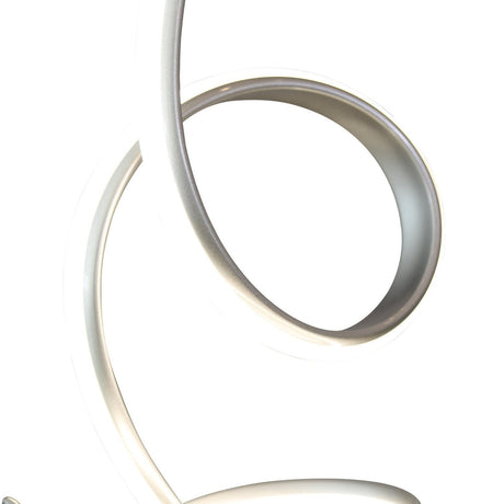 Amsterdam Silver Table Lamp // Led Strip & Touch Dimmer | Finesse