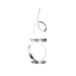 Amsterdam Silver Table Lamp // Led Strip & Touch Dimmer | Finesse