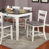 Anadia 7-Piece Rectangular Counter Height Dining Set by Furniture of America Furniture of America