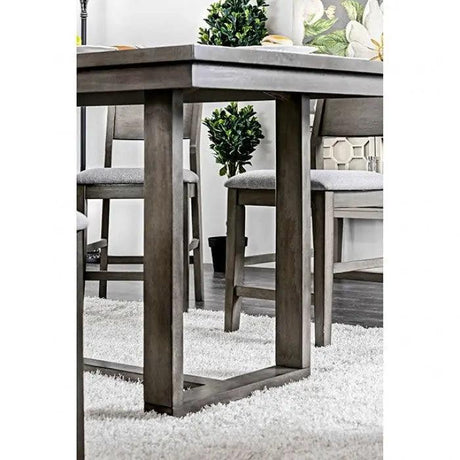 Anton 7-Piece Rectangular Counter Height Dining Set by Furniture of America Furniture of America