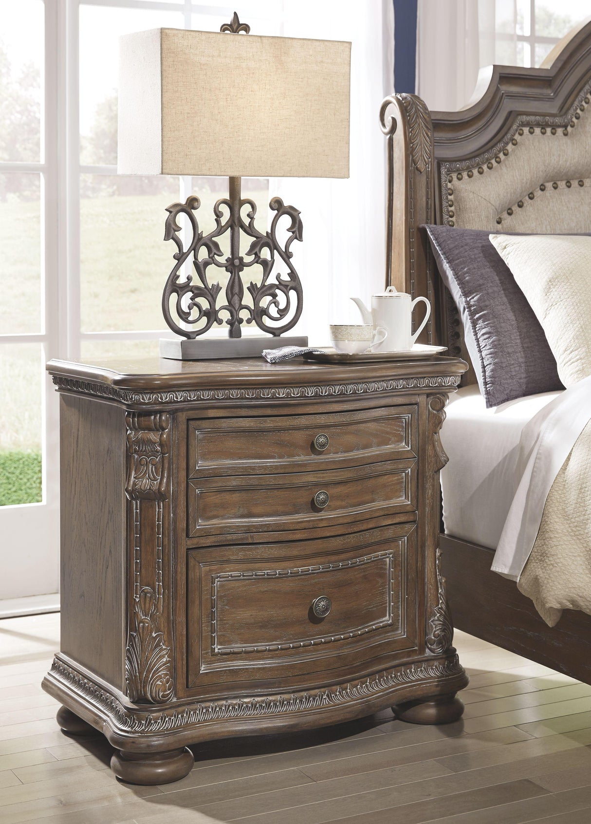Charmond - Two Drawer Night Stand