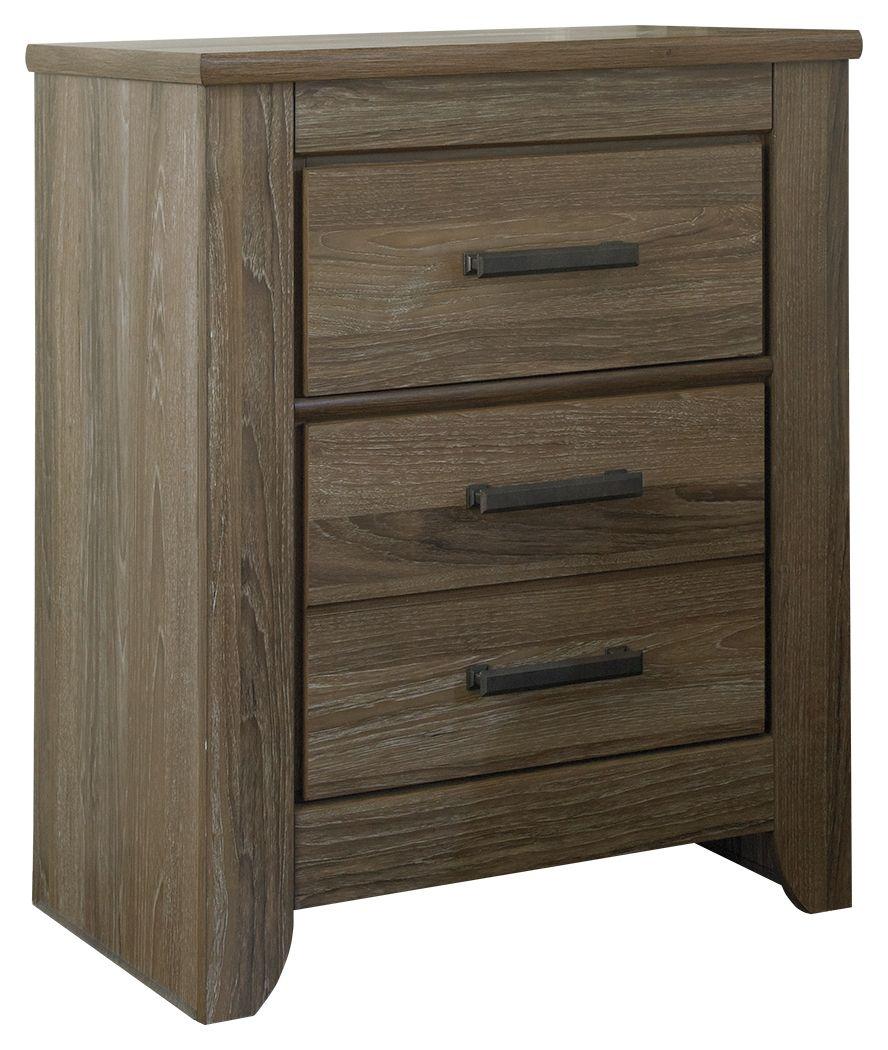 Zelen - Two Drawer Night Stand