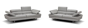 Aurora Premium Leather Sofa And Loveseat | J&M