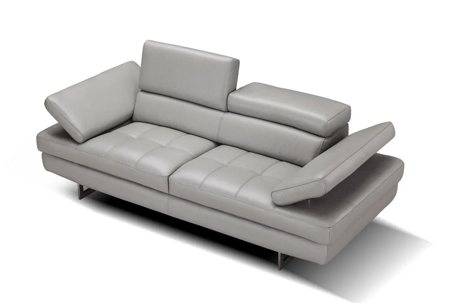Aurora Premium Leather Sofa And Loveseat | J&M | Home Elegance USA