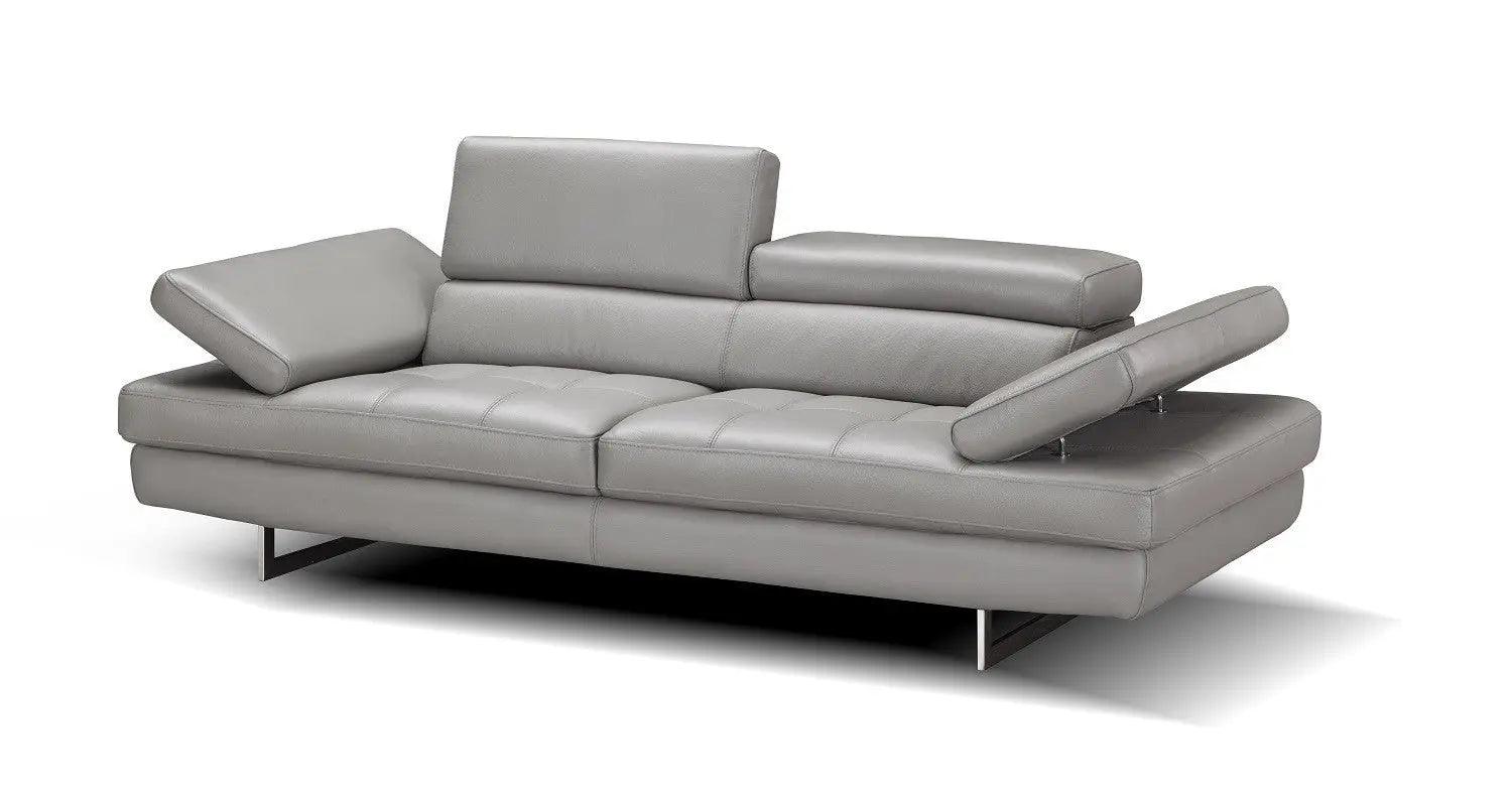 Aurora Premium Leather Sofa And Loveseat | J&M | Home Elegance USA