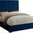 Becca Velvet Bed by Meridian Furniture Meridian Furniture