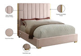 Becca Velvet Bed by Meridian Furniture Meridian Furniture