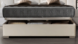 Esf Furniture - Martina 5 Piece King Storage Bedroom Set In Beige - Martinabedks-M152-C152-E100