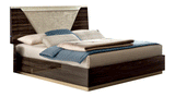 Esf Furniture - Smart 5 Piece King Bedroom Set In Walnut - Smartkswalnut-5Set