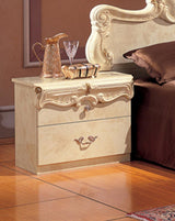 Barocco 6 Piece Eastern King Bedroom Set In Ivory - Baroccobedk.S.Ivory - 6Set | ESF | Home Elegance USA