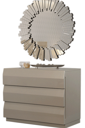 Martina Dresser With Mirror In Beige - C152-E100 | ESF