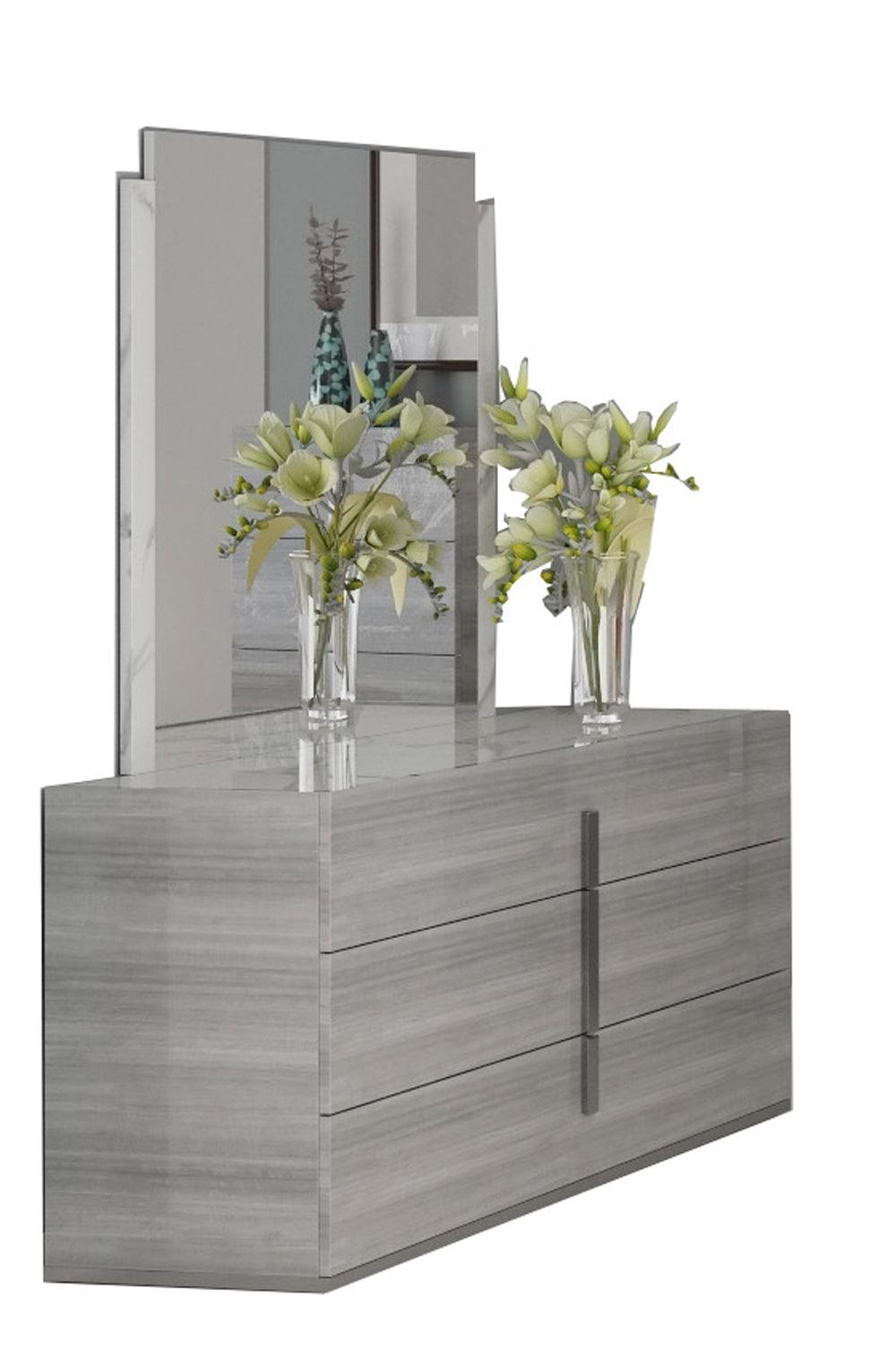 Carrara Dresser In Grey - Carraradressergrey | ESF | Home Elegance USA