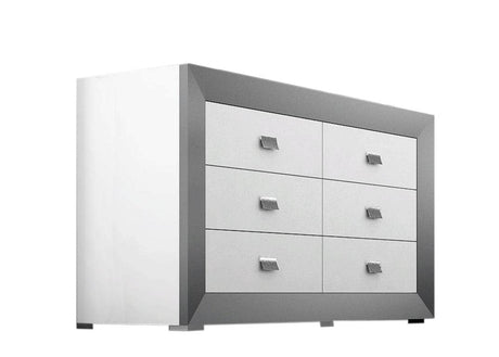 Margo Dresser In White/Grey - Margodresser | ESF