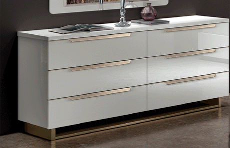 Smart Double Dresser In White - Smartdresser | ESF