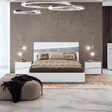 Camelgroup Italy Alba 3 Piece Queen Bedroom Set In White - Albaqs-3Set | ESF