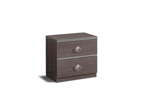 Nabucco Night 6 Piece Queen Bedroom Set In Silver Birch - Nabuccoqs-6Set | ESF