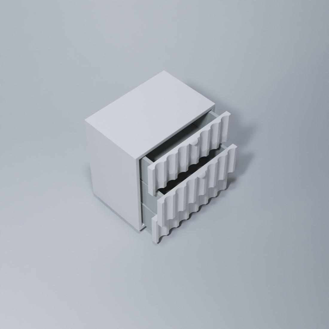 Esf Furniture - Orion Nightstand In White - Orionns