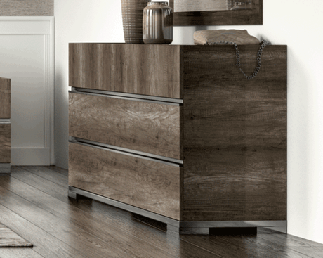 Status Italy Kamea Dresser In Vintage Oak - Kameadresser | ESF