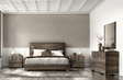 Status Italy Kamea 5 Piece Eastern King Bedroom Set In Vintage Oak - Kameaks-5Set | ESF