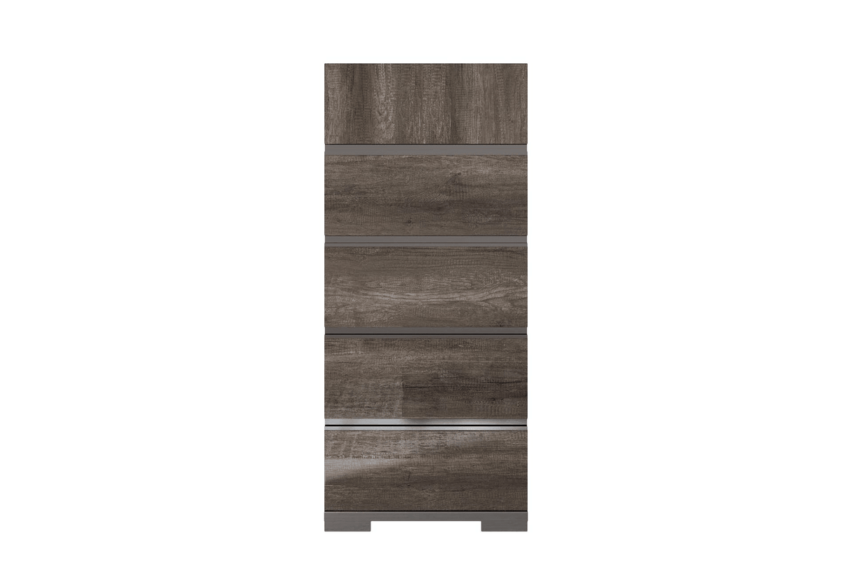 Esf Furniture - Status Italy Kamea Chest In Vintage Oak - Kameachest