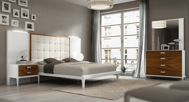 Esf Furniture - Fenicia Spain Malaga Bedroom - Malagabedqs-Mr