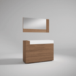 Mar Single Dresser With Mirror In Natural - Marsingledresser-M | ESF