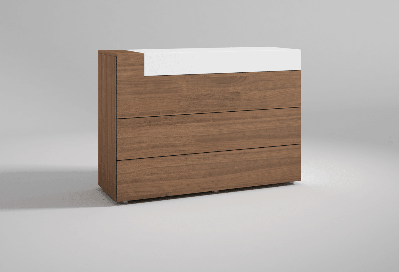 Esf Furniture - Mar Single Dresser In Natural - Marsingledresser