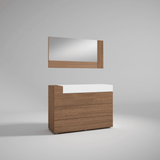 Esf Furniture - Mar 5 Piece Queen Storage Bedroom Set In Natural - Marbedqsstorage-5Set