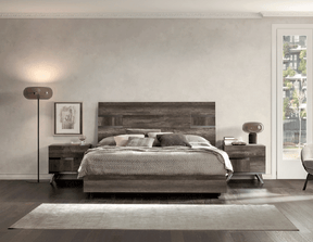 Medea 3 Piece Queen Bedroom Set In Vintage Oak - Medeaqs-3Set | ESF