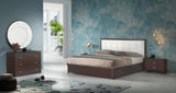 Esf Furniture - Regina 5 Piece Queen Storage Bedroom Set In Wenge - Reginabedqs-5Set