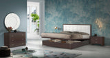Esf Furniture - Regina 5 Piece Queen Storage Bedroom Set In Wenge - Reginabedqs-5Set