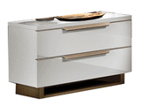 Esf Furniture - Smart 5 Piece Queen Bedroom Set In White - Smartqsbed-5Set
